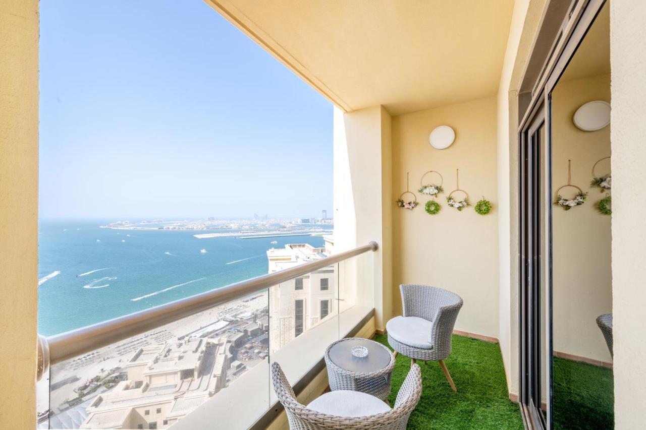Jbr Amwaj 4 , Upgraded Sea And Ain Dubai Views, 2M Walk To Beach By Gardenia Suitse Exterior photo
