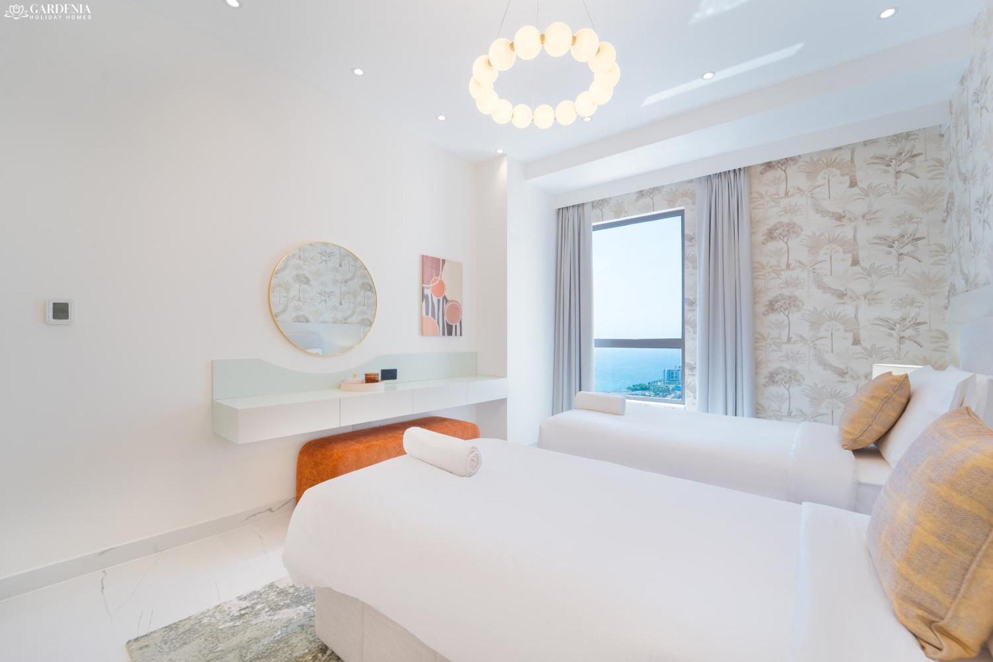 Jbr Amwaj 4 , Upgraded Sea And Ain Dubai Views, 2M Walk To Beach By Gardenia Suitse Exterior photo