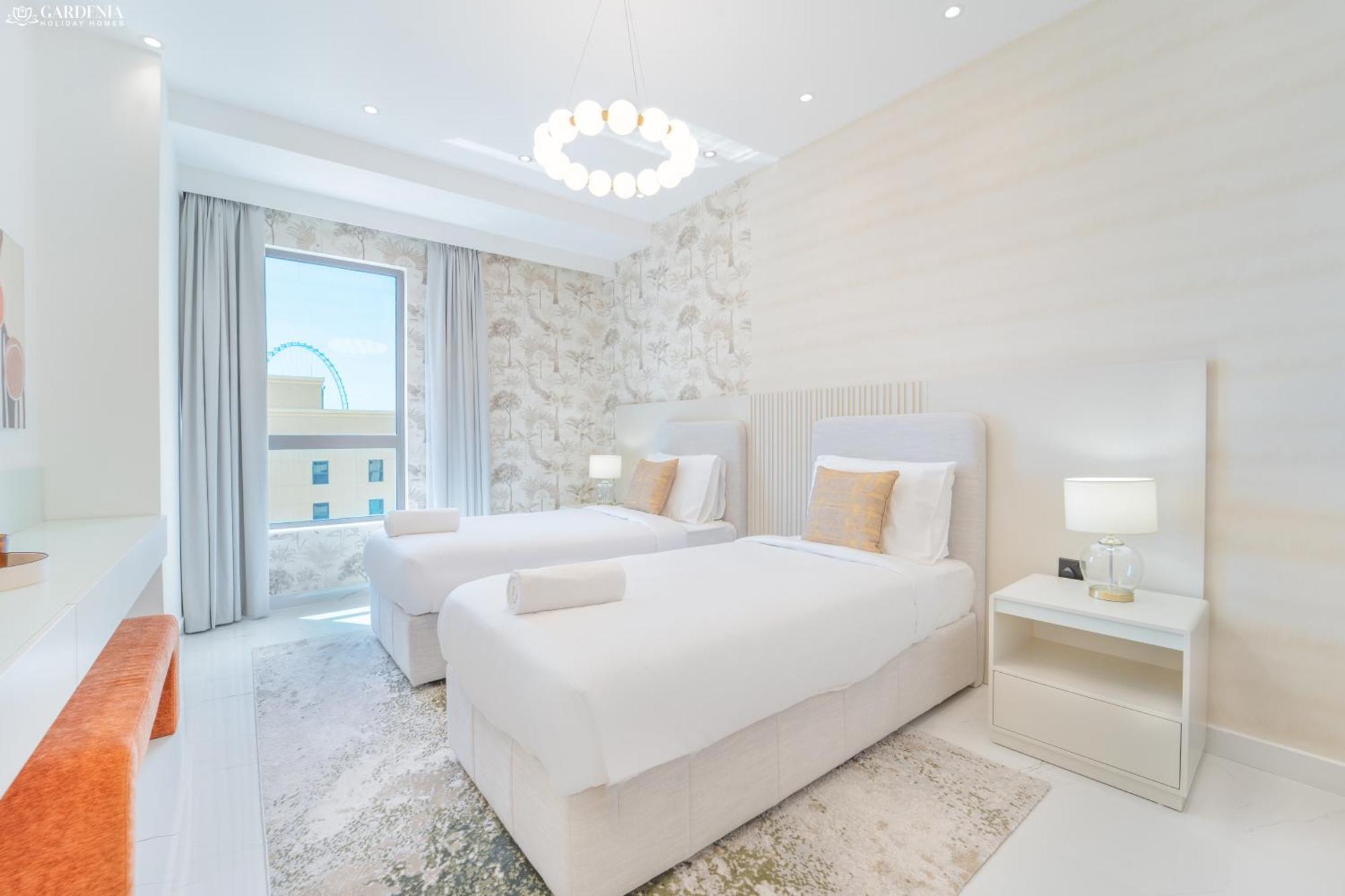 Jbr Amwaj 4 , Upgraded Sea And Ain Dubai Views, 2M Walk To Beach By Gardenia Suitse Exterior photo