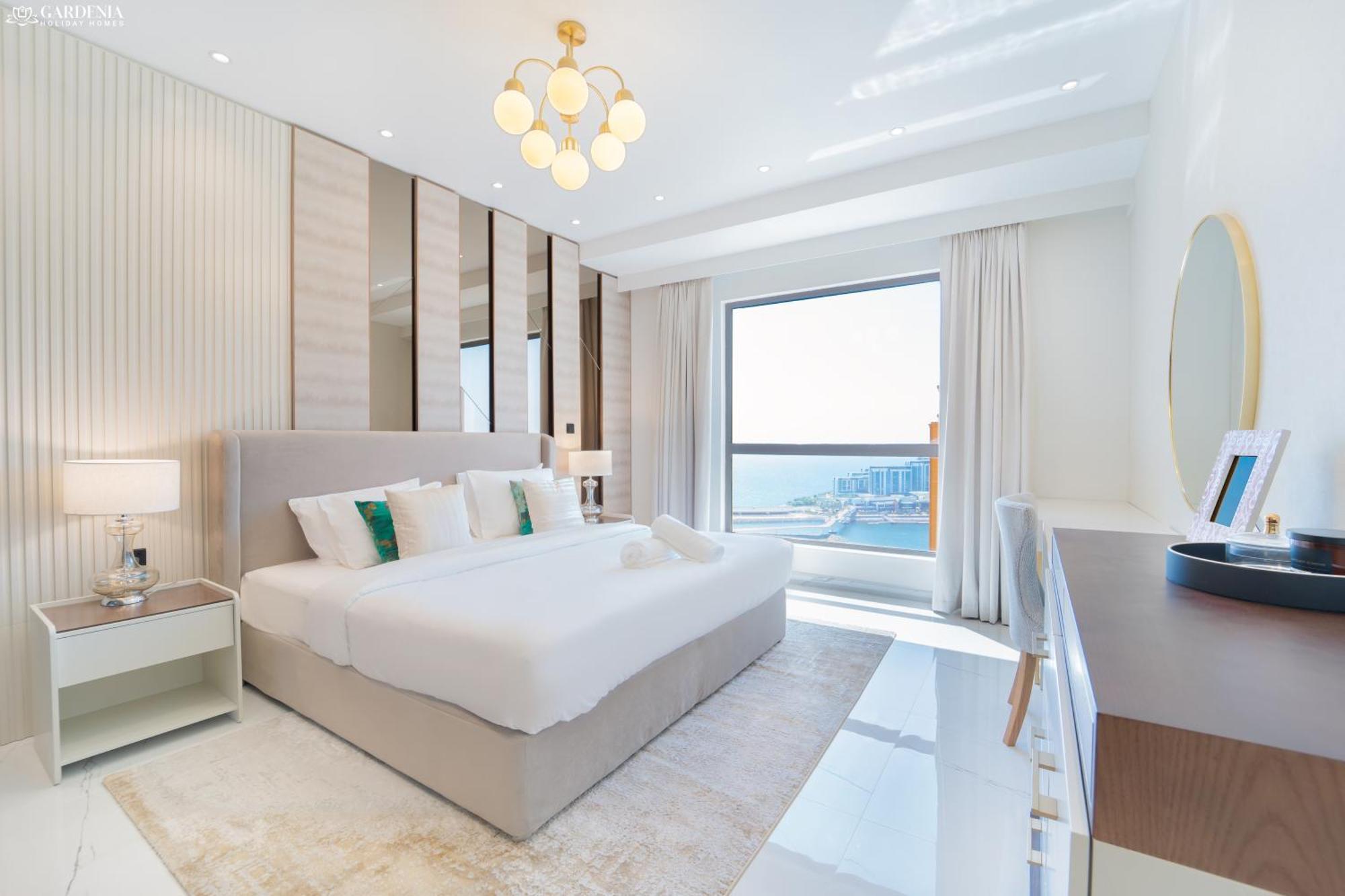 Jbr Amwaj 4 , Upgraded Sea And Ain Dubai Views, 2M Walk To Beach By Gardenia Suitse Exterior photo
