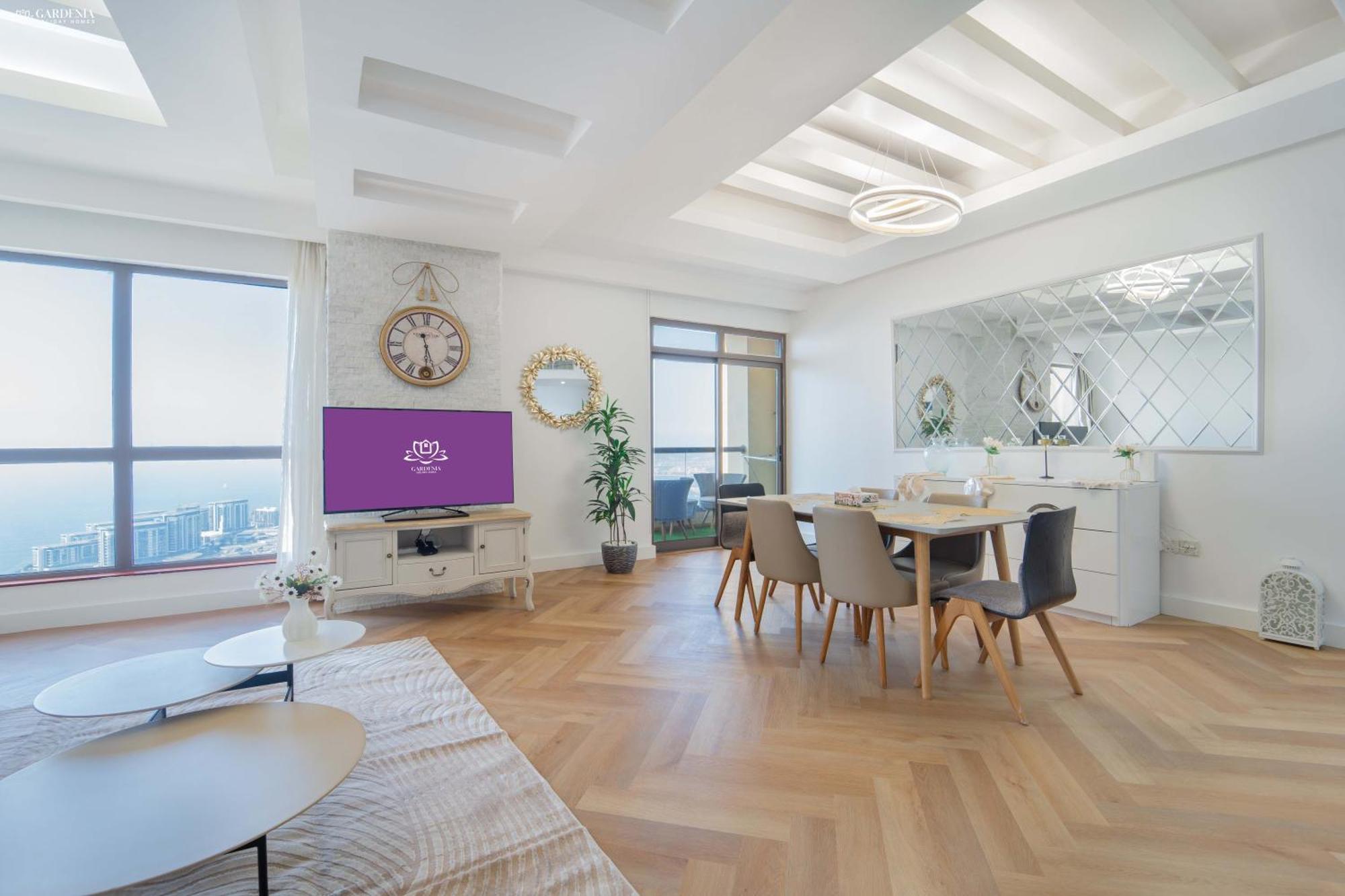 Jbr Amwaj 4 , Upgraded Sea And Ain Dubai Views, 2M Walk To Beach By Gardenia Suitse Exterior photo