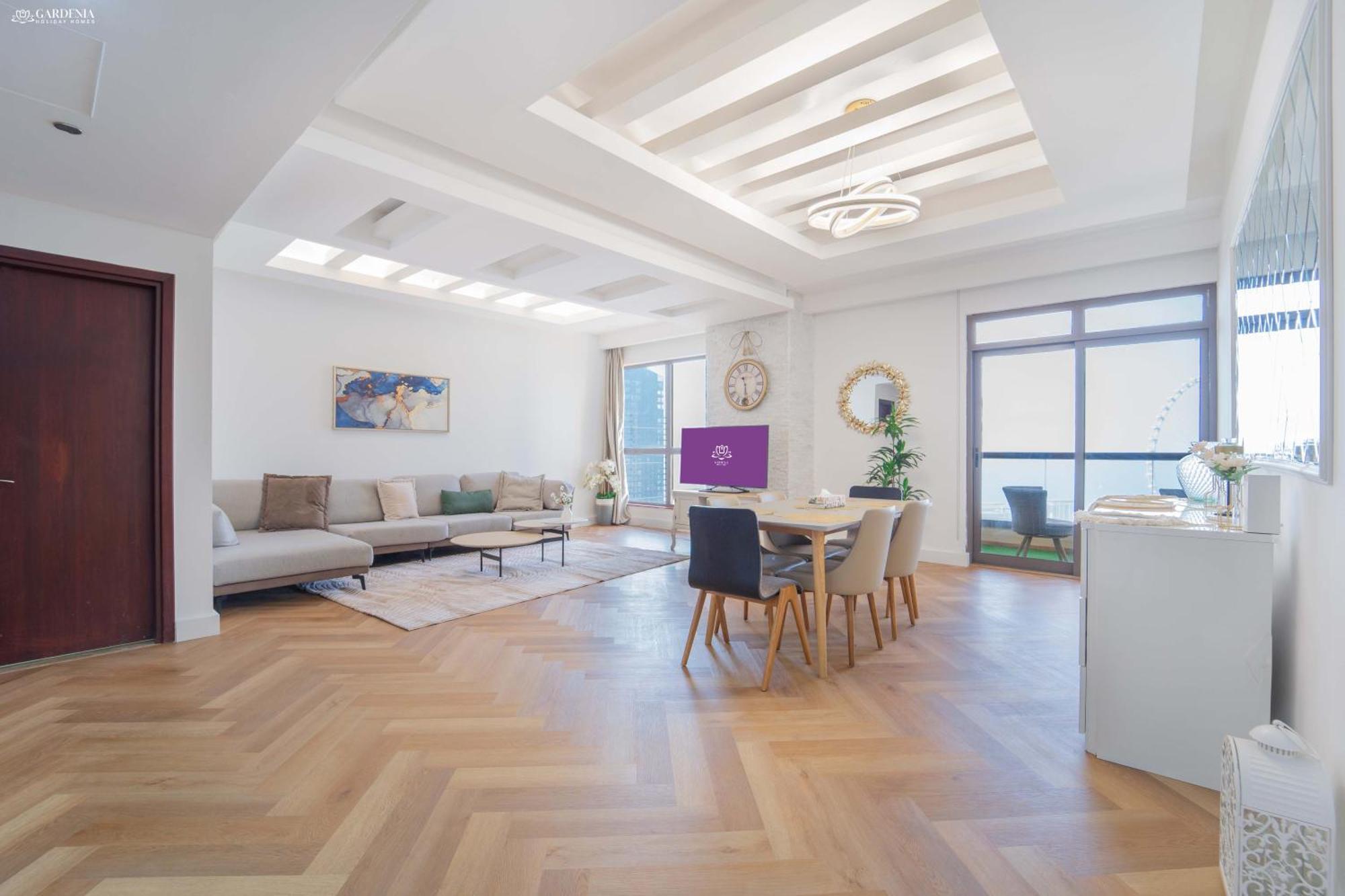 Jbr Amwaj 4 , Upgraded Sea And Ain Dubai Views, 2M Walk To Beach By Gardenia Suitse Exterior photo