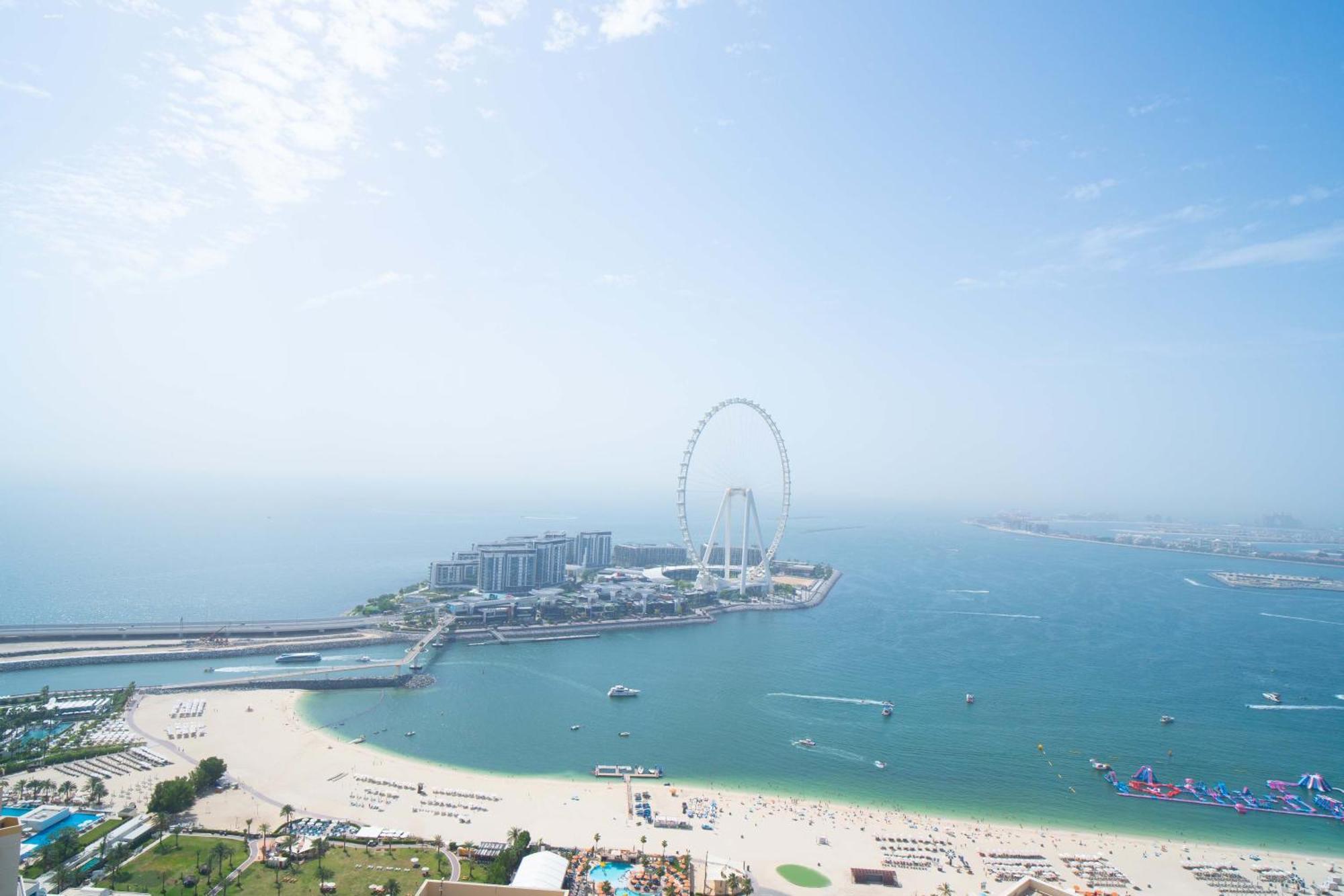 Jbr Amwaj 4 , Upgraded Sea And Ain Dubai Views, 2M Walk To Beach By Gardenia Suitse Exterior photo