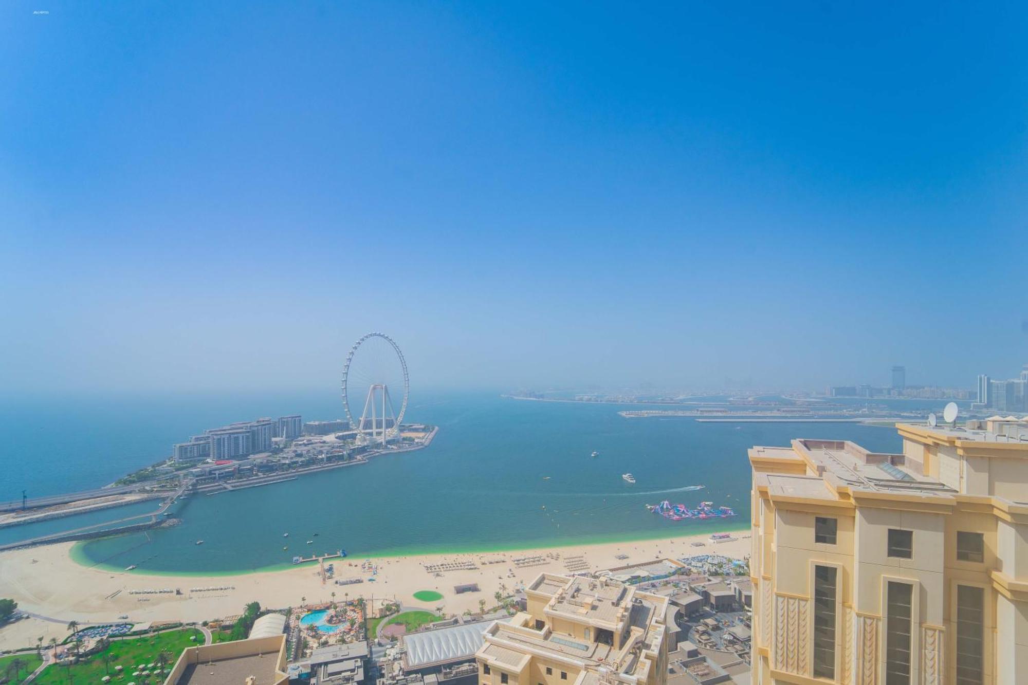 Jbr Amwaj 4 , Upgraded Sea And Ain Dubai Views, 2M Walk To Beach By Gardenia Suitse Exterior photo