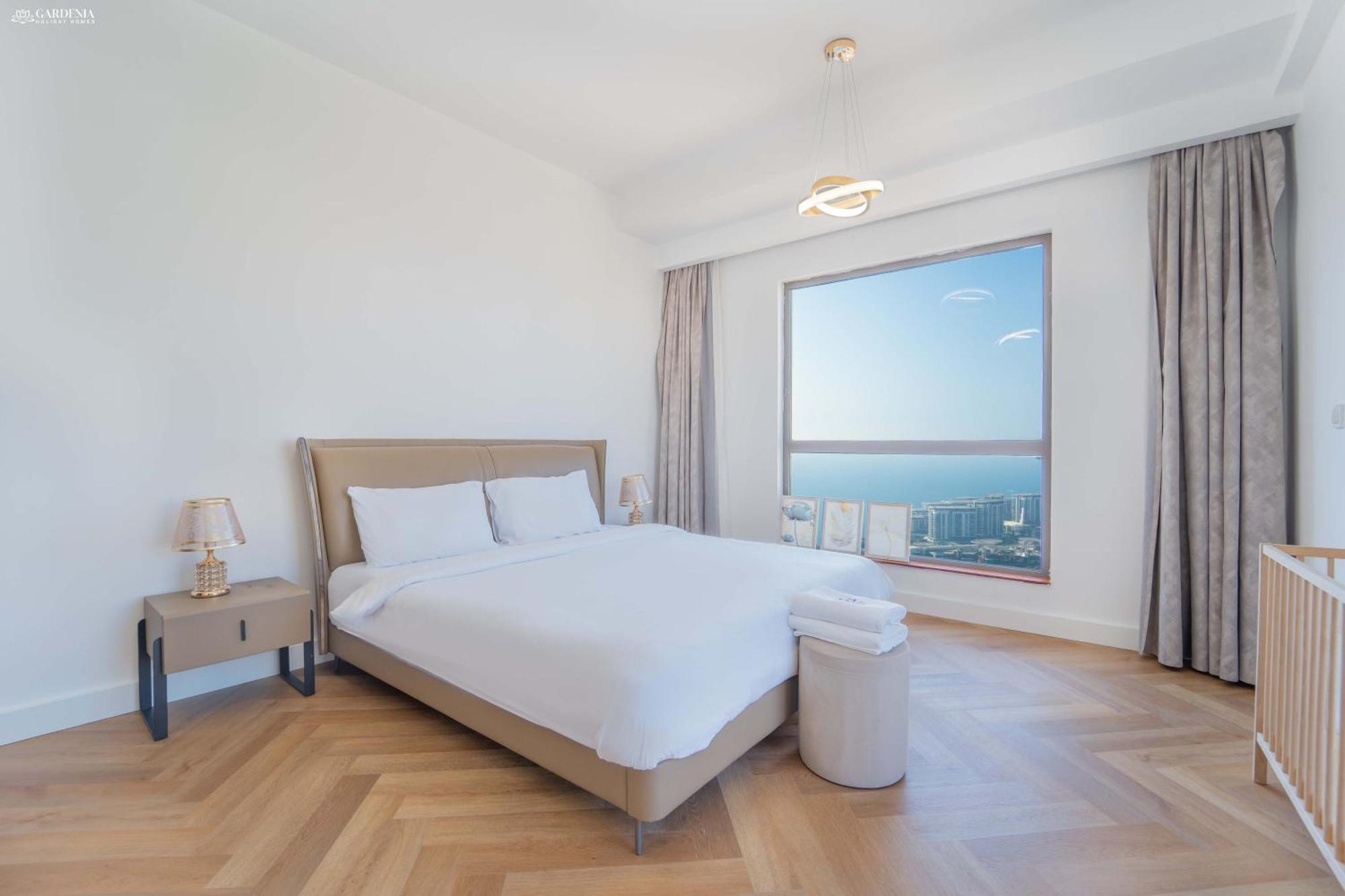 Jbr Amwaj 4 , Upgraded Sea And Ain Dubai Views, 2M Walk To Beach By Gardenia Suitse Exterior photo