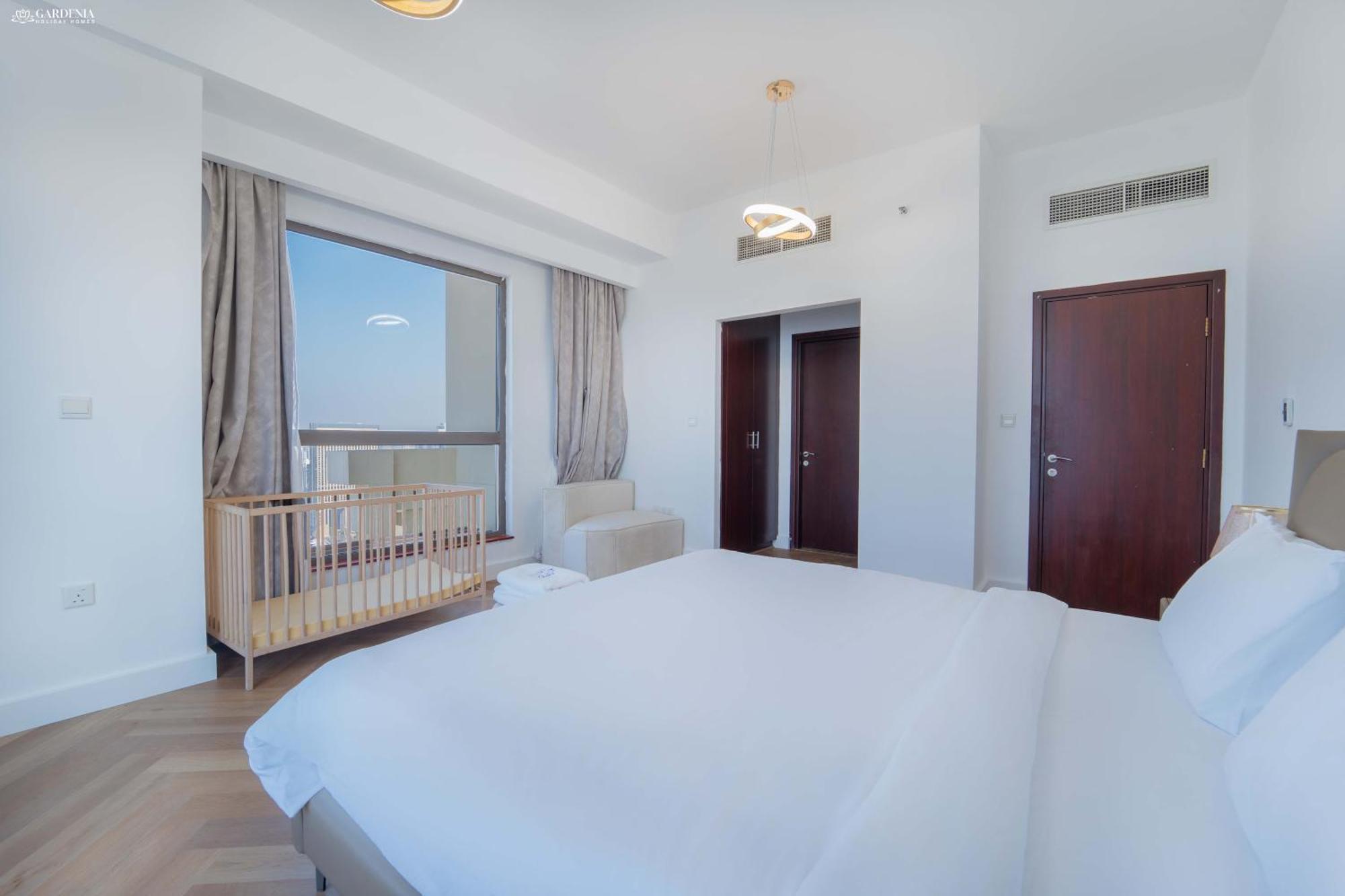 Jbr Amwaj 4 , Upgraded Sea And Ain Dubai Views, 2M Walk To Beach By Gardenia Suitse Exterior photo