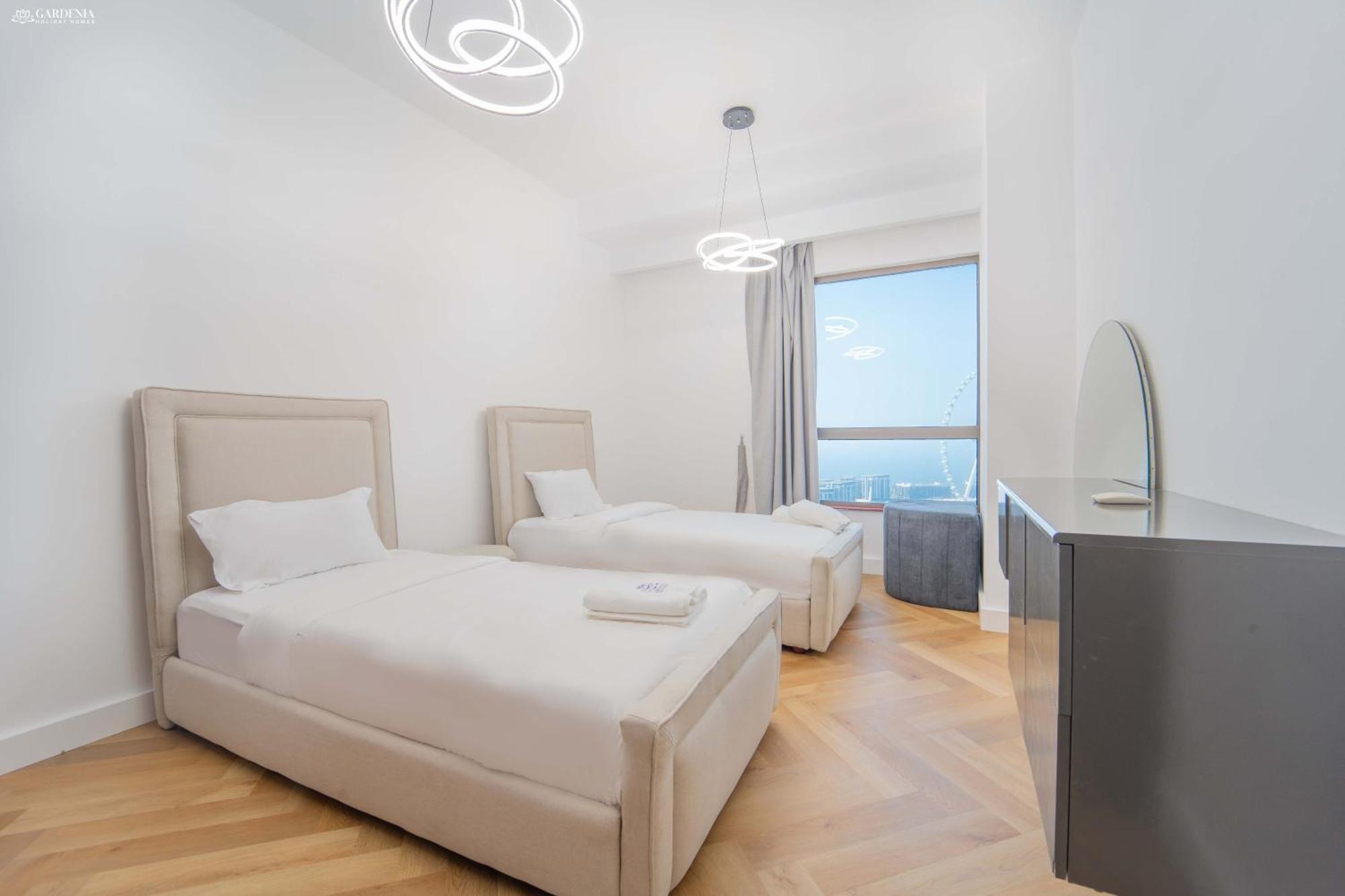 Jbr Amwaj 4 , Upgraded Sea And Ain Dubai Views, 2M Walk To Beach By Gardenia Suitse Exterior photo